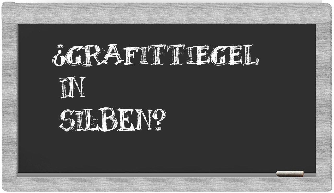 Grafittiegel in syllables