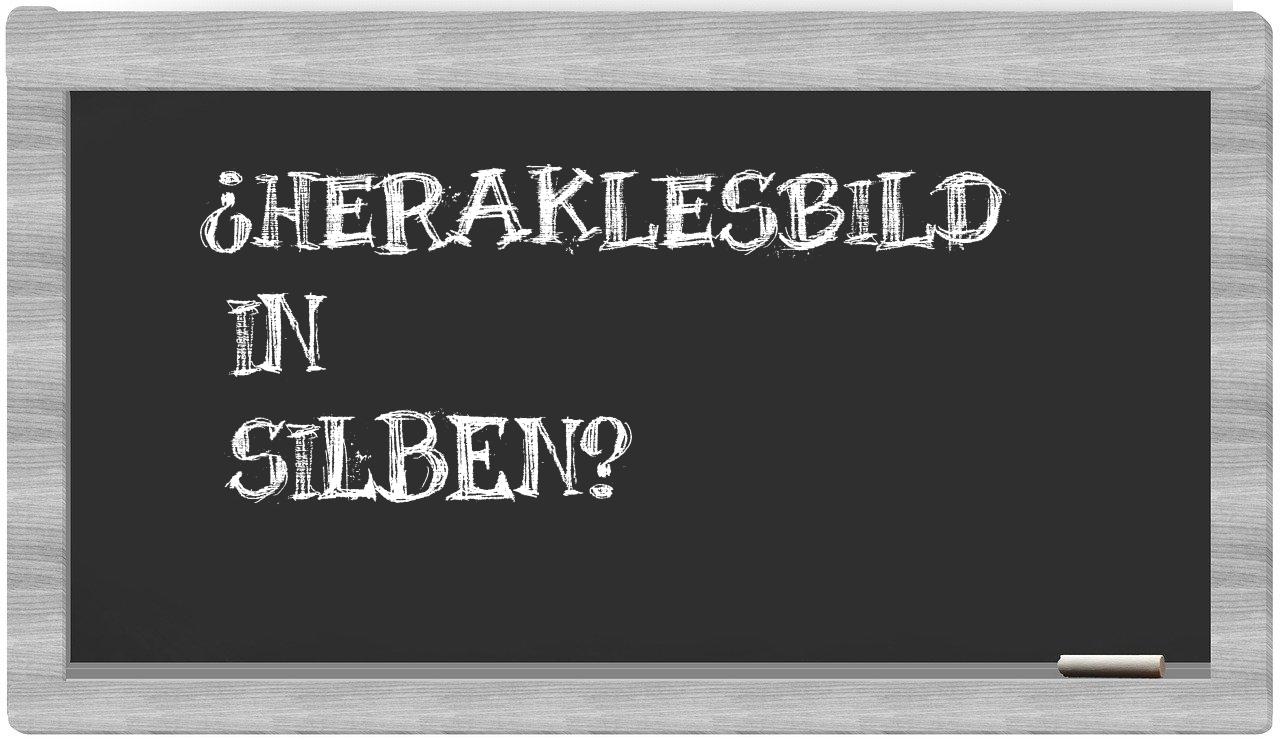 Heraklesbild in syllables