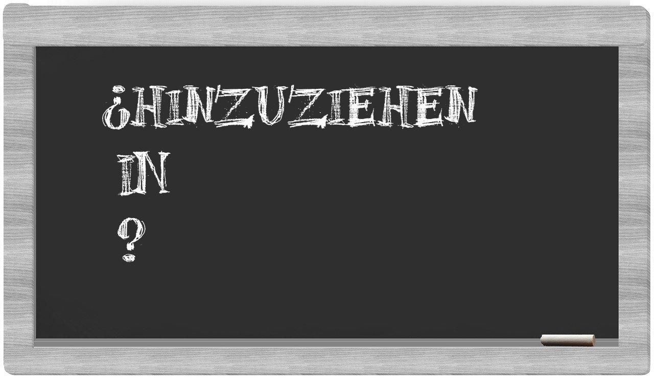 ¿Hinzuziehen en sílabas?