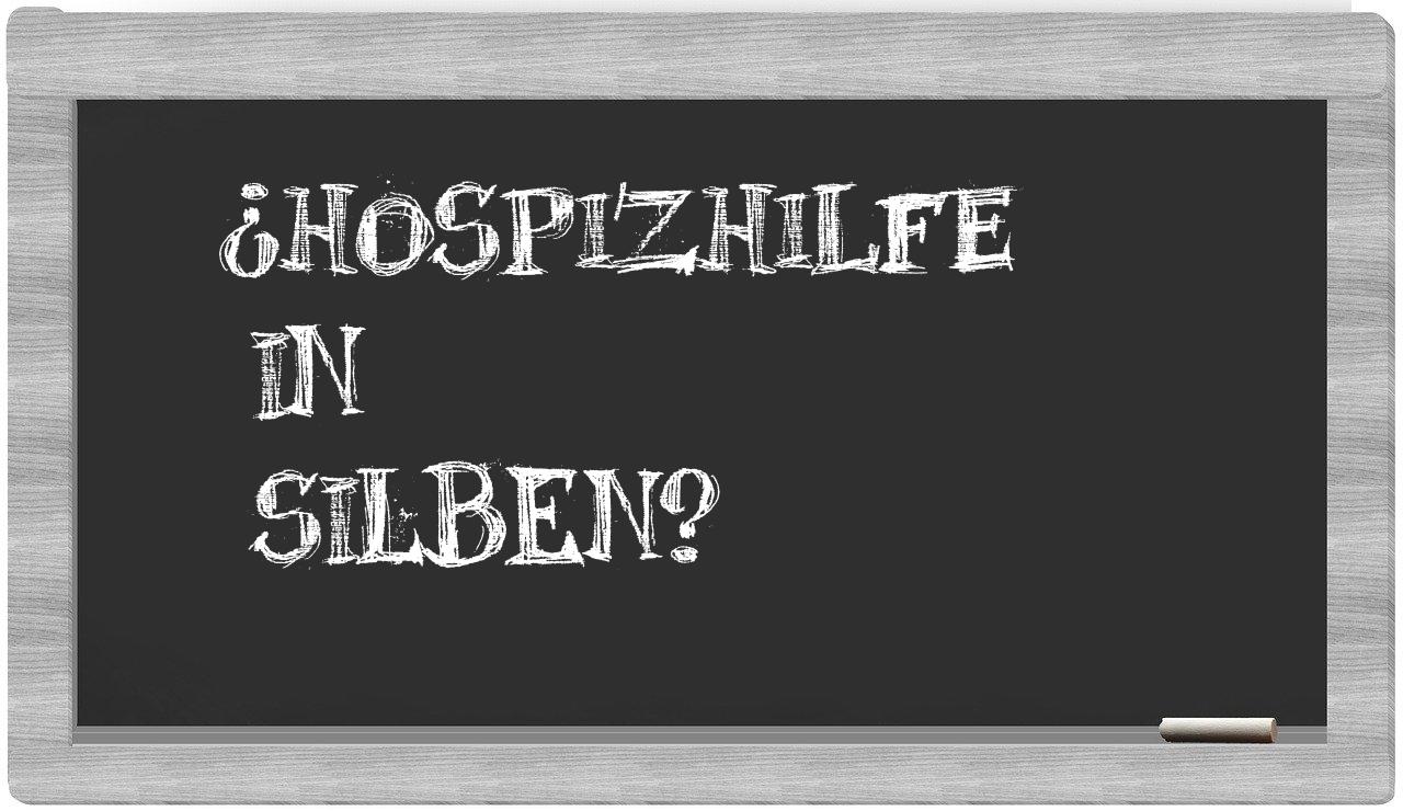 Hospizhilfe in syllables