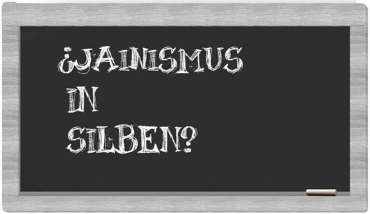 Jainismus in syllables
