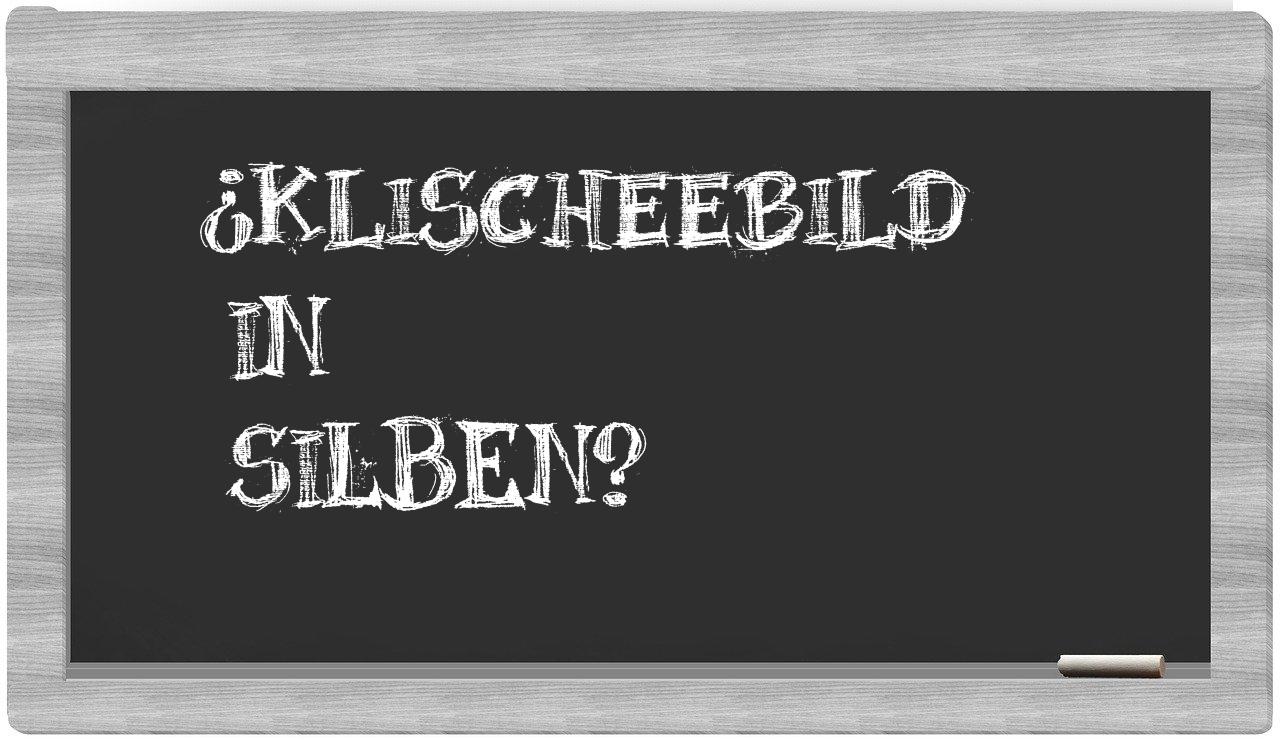 Klischeebild in syllables