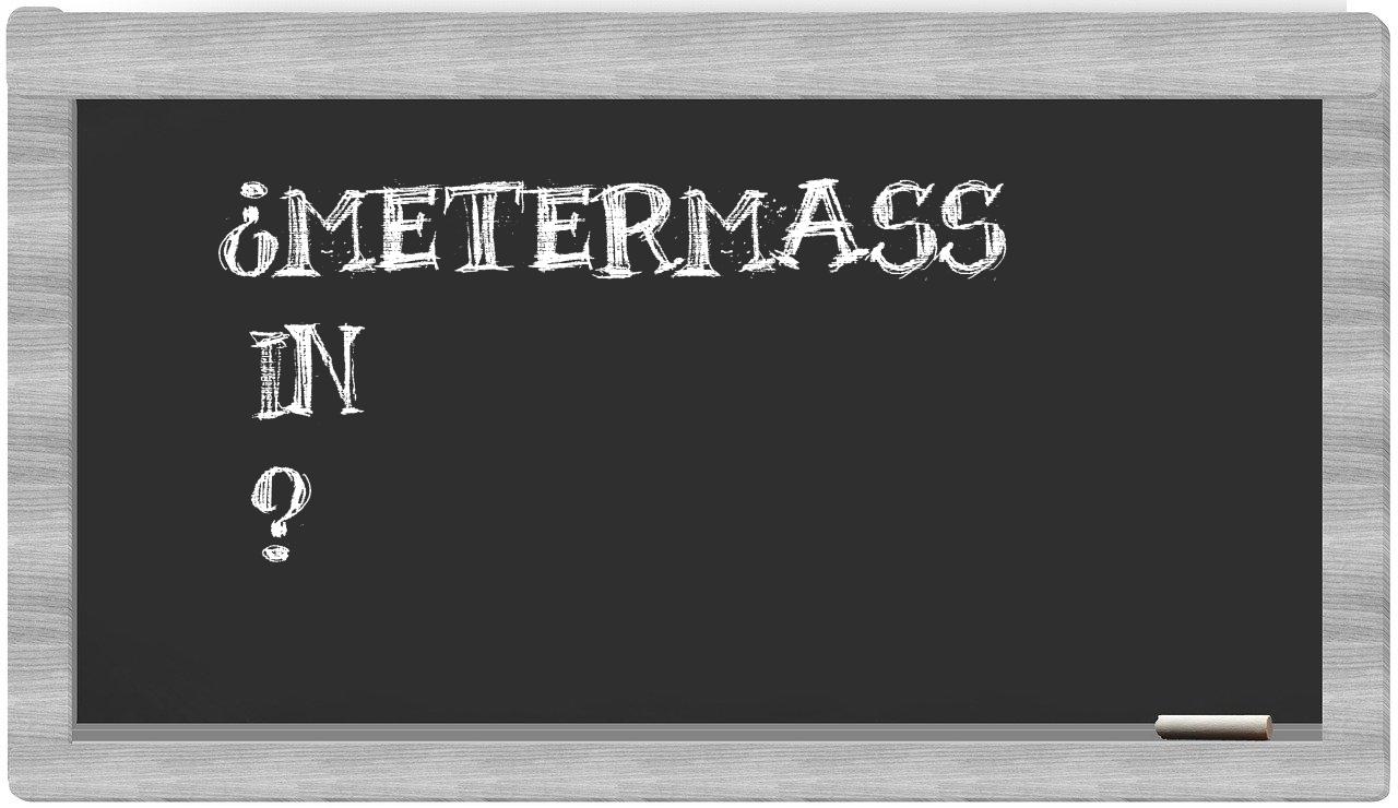 ¿Metermaß en sílabas?