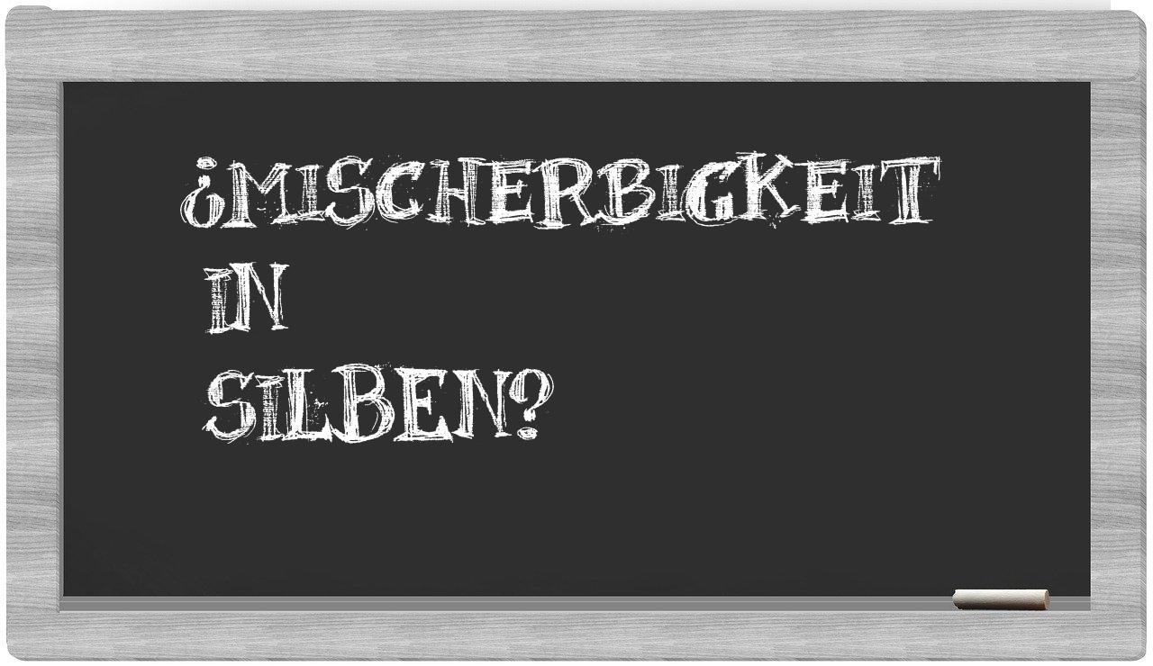 Mischerbigkeit in syllables