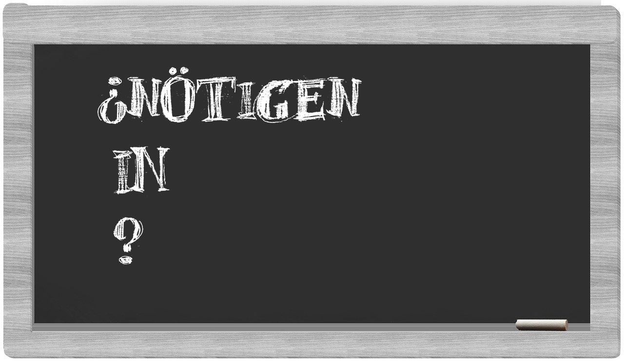 ¿Nötigen en sílabas?